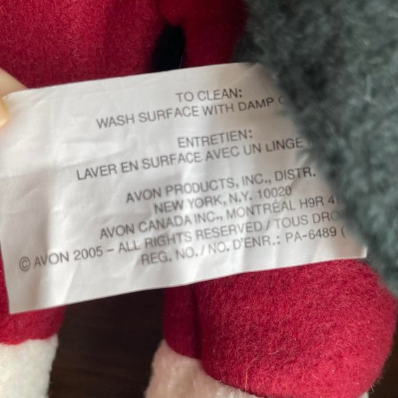 2005 Christmas Avon Santa & Mrs. Claus Stuffed Decorations - Picture 4 of 5